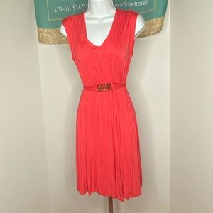 Design History peach dress size M